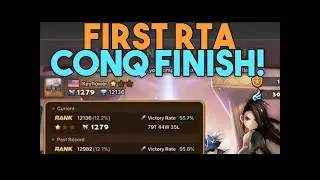 First C1 RTA Finish! in Special League (Conq finish in SUMMONERS WAR! RTA)