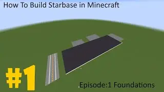 How To Build Starbase in Minecraft (1) Foundations