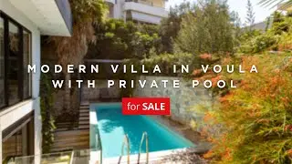 Modern Villa in Voula with Private Pool