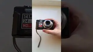 ⚡Clean black hit - Casio Exilim EX-ZS100 compact camera #Y2K #Nostalgia #2000s #Digicam #Shorts