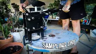 Testing a Quartz Vein for Gold | Basic Ore Sampling ⚒