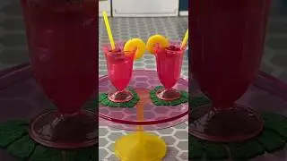 Mini Verse Birthday Tropical Drinks! 🍍🍉 #miniverse #miniversebirthday #miniatures #minifood