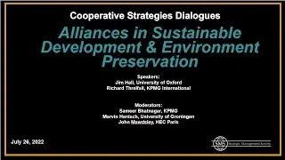 Cooperative Strategies Dialogues: Alliances in Sustainable Development & Environment Preservation