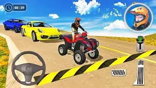 Suzuki ATV Quad Bike Driving - Parking Island Mountain Road Side Android Games