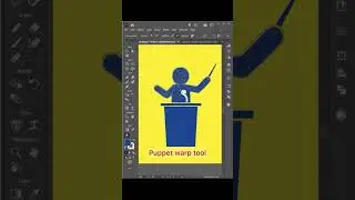 💡Illustrator 2025 and puppet warp tool 😎👌
