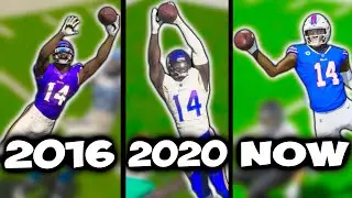 Making A CRAZY CATCH With STEFON DIGGS In EVERY MADDEN!!! (Madden 16 - Madden 23)