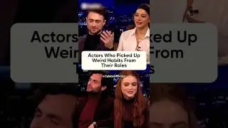 These Actors Picked Weird Habits From Their Roles 🤯 #actor #celebrity #movie #hollywood