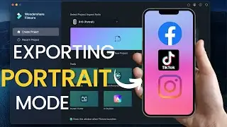 HOW TO EXPORT PORTRAIT VIDEO IN FILMORA 11