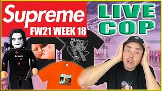 SUPREME WINTER TEES LIVE COP - Supreme FW21 Week 18