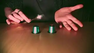 Coffee grinder - The minimalist cups and balls.