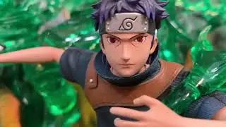 1  GREEN SUSANOO   Unboxing UCHIHA SHISUI Statue From Naruto By SXG