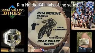 Rim Nordic race #4 finals of the series and Team title and Pedal strike. 🏆