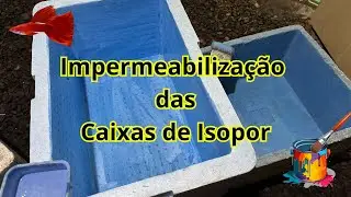 COMO FAÇO A IMPERMEABILIZAÇÃO DAS CAIXAS DE EPS PARA OS GUPPYS