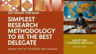 How to Research for MUN: The Ultimate Step-by-Step Guide | Become Best Delegate | Use of AI in MUN
