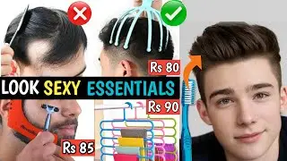 7 Look Handsome ESSENTIALS For Guys Under Rs 99🔥 | Grooming Products Every Man Needs