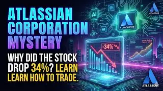 [Fullver] Atlassian Corporation Mystery: Why did the stock drop 34%? Learn how to trade. 📉
