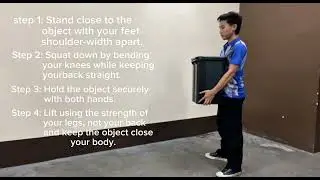 PROPER LIFTING TECHNIQUE - METVET 111A