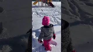 Anjinho na neve ❄️ morando no Canad&aacute;