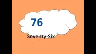 Number Names 71 to 80 | 71&ndash;80 Number Names | बच्चों के लिए 71 से 80 नंबर नेम | नंबर 71&ndash;80 नाम |