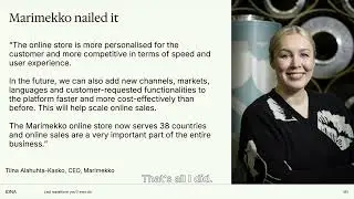 CCN 2025: From experimentation to scaling: IONA's composable commerce journey – Mikko Mantila, IONA