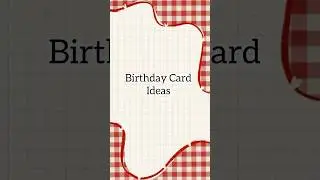 Birthday Card Ideas #aesthetic #birthday #bday #ideas #cute #art #ytshorts #craft #shortsfeed