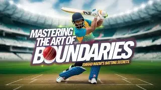 How Emaad Naeem Hits Boundaries with Precision | Batting Skills Revealed | The Cricket Ace