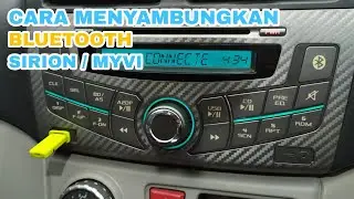 Cara Menyambungkan Bluetooth Head Unit Sirion Myvi