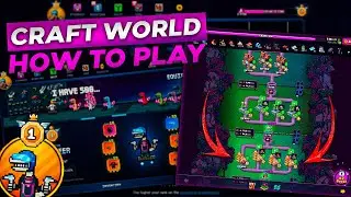 Craft World — как начать, зарабатывать и получать аирдропы | Angry Dynomites
