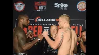 Bellator 186 Weigh Ins : Ed Ruth vs  Chris Dempsey