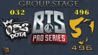 [BTS] Pro Series 3 | 496 vs 032 | Live by CeeM