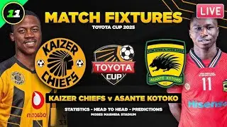 KAIZER CHIEFS (SA) vs ASANTE KOTOKO (GH) LIVE COMMENTARY | FANTASY SPORTS TV 26-07-2025