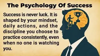 The Psychology of Success 🔥🔥 | Master Your Mind | Graded Reader.