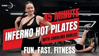 ФОРМИРУЙТЕ СУХУЮ МЫШЦУ с помощью Latina Inferno Hot Pilates!