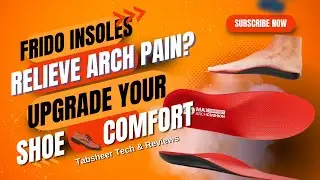 Облегчите боль в своде стопы и повысьте комфорт! Стелька Frido Max Comfort Arch Cushion | Технология Hi-Per Foam