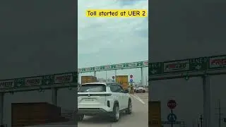 Toll Started at UER 2 #exploringwithvijay #youtubeshorts #travel #uer2 #shortvideo #youtuber #travel