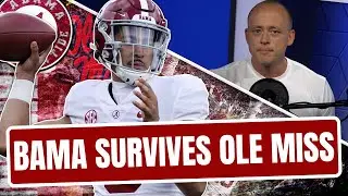 Alabama Beats Ole Miss - Josh Pate Rapid Reaction (Late Kick Cut)