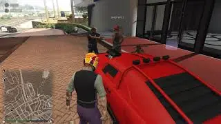 GTA V | Crawfy gets knocked the funk out in 4k