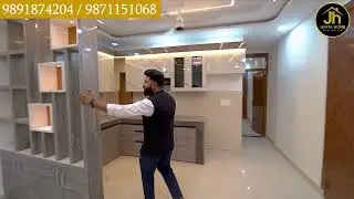 2Side Open 3Bhk Flat Vipin Garden Near Dwarka Metro Station 90%Loan Registry Freehold Property 