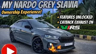 Отзыв владельца Skoda Slavia | NARDO GREY | VRS | Выхлопная система | Функции разблокированы 🔓 | ...