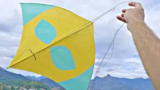 Nada Melhor que Soltar Pipa Daqui de Cima com o Visual da Cidade ao Fundo