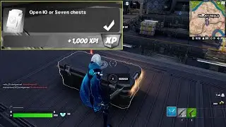 Open IO or Seven Chests Very Easy Location Fortnite Hamza YT