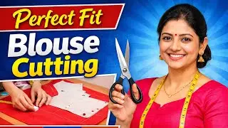 Perfect Blouse Cutting Setting | Tailoring Tips That Work 100% #girlsactivists #viralvideo #trending