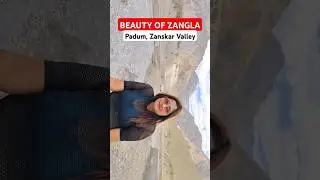 Beautiful Zangla - Padum, Zanskar Valley 🏔️ #amazingplaces #incredibleindia #travelshorts