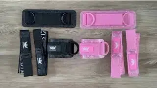 Gym Angels | Stylish Gym Accessories for Women 💪✨ | Black Glitter Ankle Straps & Fitness Essentials