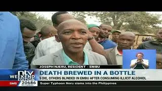 5 die, others blinded in Embu after consuming illicit alcohol