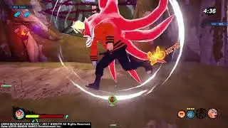 Naruto Uzumaki (Baryon Mode) NEW DLC SHOWCASE in SHINOBI STRIKER