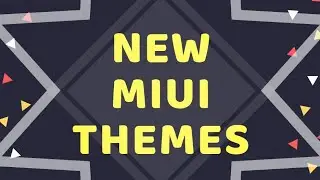 5 New MIUI Theme📱||Hi Tech Fans||