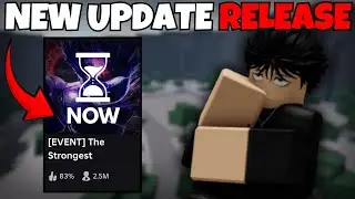 The Strongest Battlegrounds NEW COSMIC GAROU UPDATE FINALLY RELEASES TODAY?! + RELEASE DATE INFO