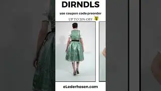 Dirndl Season is Here! Preorder Now & Save 20%!