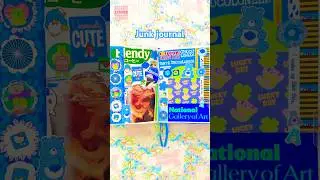 junk journal #scrapbooking #다꾸 #手帳デコ #コラージュ #collage #ノートデコ #journaling #journal #junkjournal
